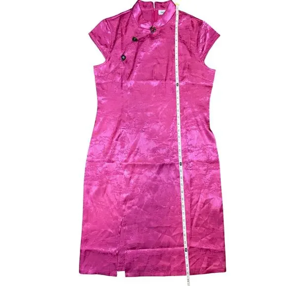 Lovely Faeriesty Pink Dress Size L - New with Minor Button Flaw - Picture 4 of 6